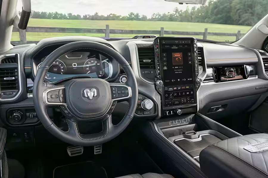 interior of RAM 1500