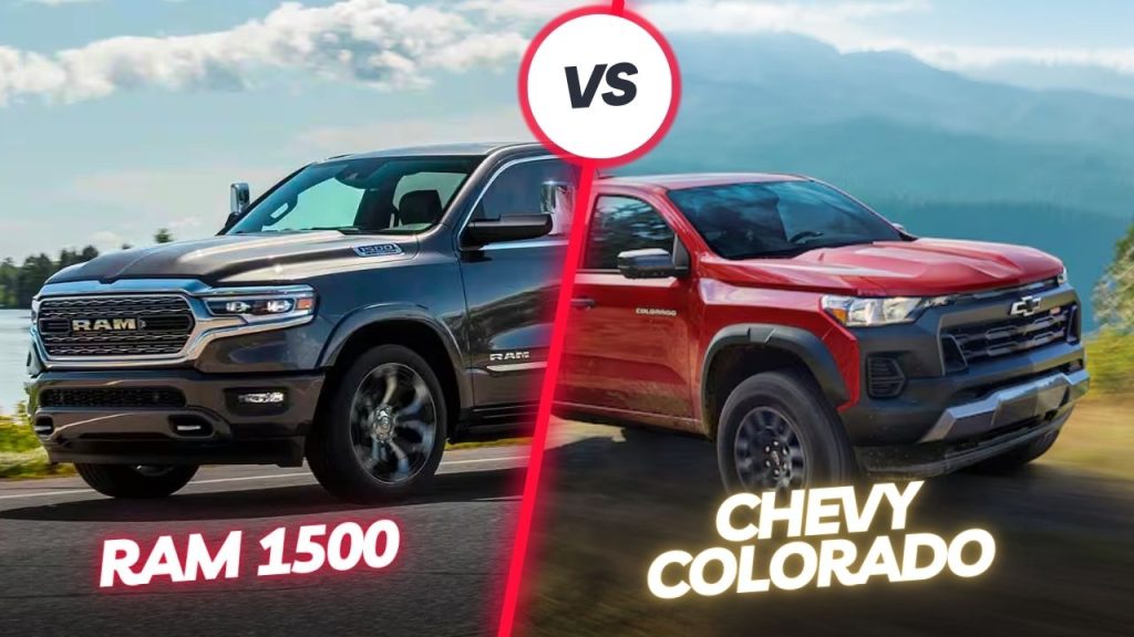 2025 RAM 1500 vs 2024 Colorado 