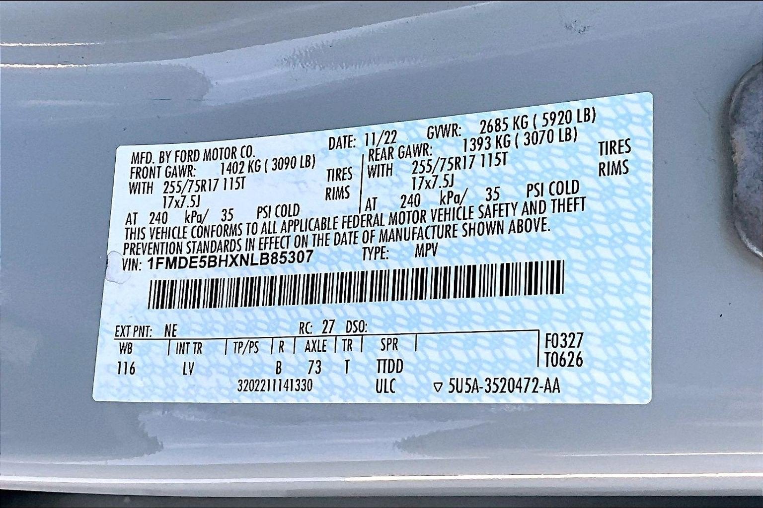 2022 Ford Bronco Big Bend