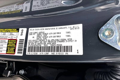 2025 Toyota Tacoma 4WD Base