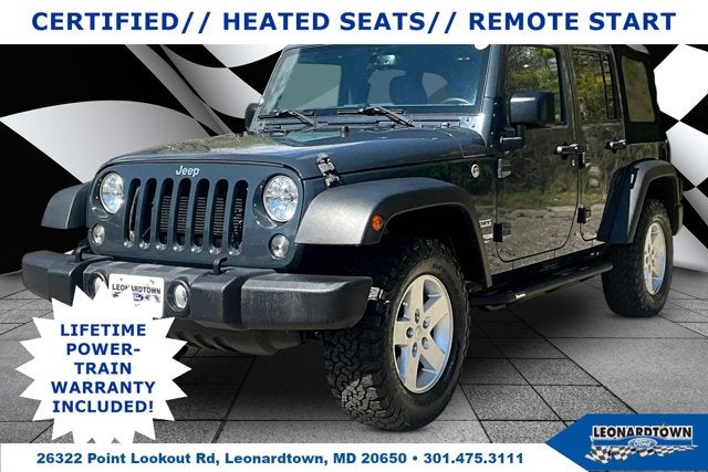 2018 Jeep Wrangler JK Unlimited Sport S