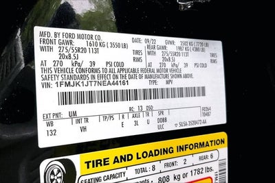 2022 Ford Expedition Max XLT LUXURY PANO ROOF