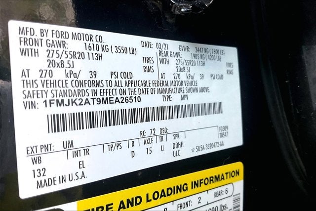 2021 Ford Expedition Max Limited