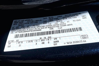 2023 Ford Super Duty F-250 SRW LARIAT