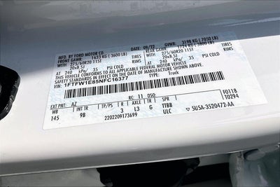 2022 Ford F-150 Platinum