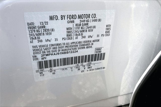2022 Ford Edge SEL
