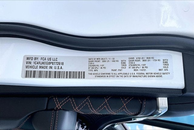 2023 Jeep Grand Cherokee L Summit Reserve