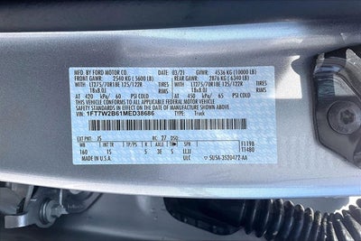 2021 Ford Super Duty F-250 SRW XL