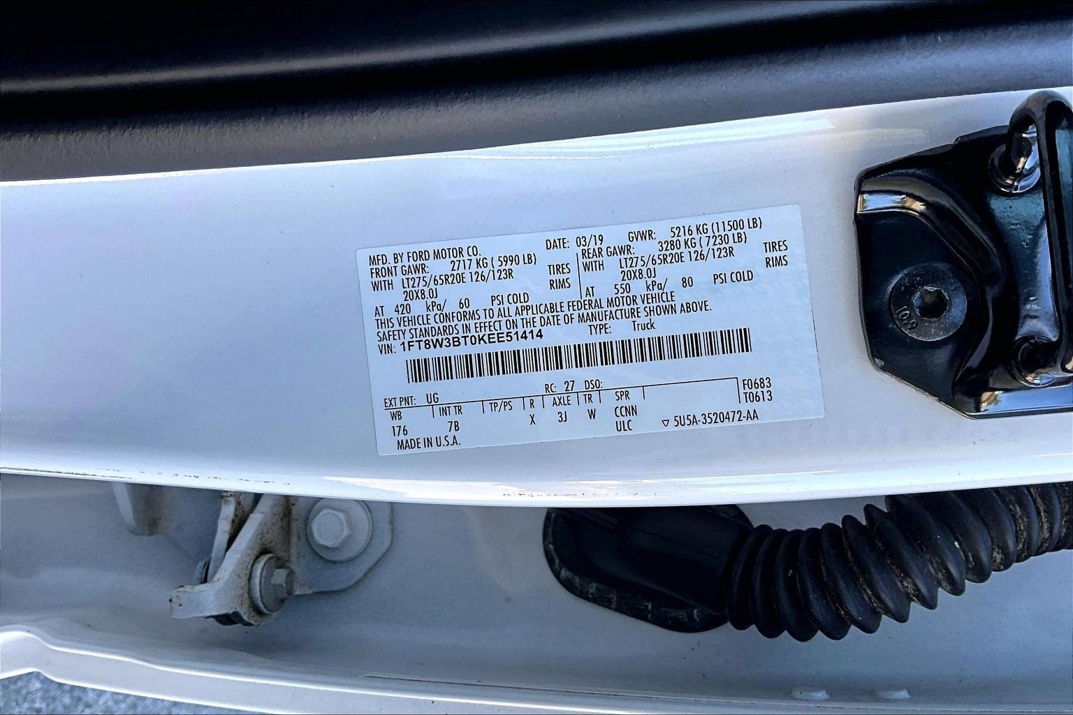 2019 Ford Super Duty F-350 SRW Platinum