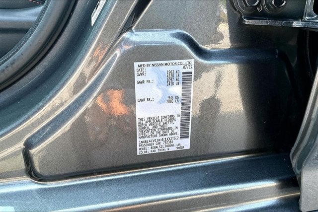 2025 Nissan Altima SR