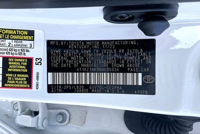 2024 Toyota Camry Base