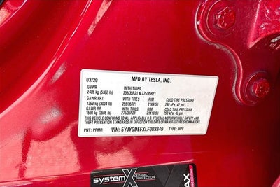2020 Tesla Model Y Performance