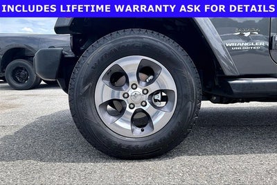 2017 Jeep Wrangler Unlimited Sahara 4x4