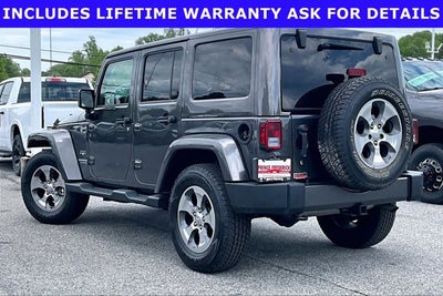 2017 Jeep Wrangler Unlimited Sahara 4x4