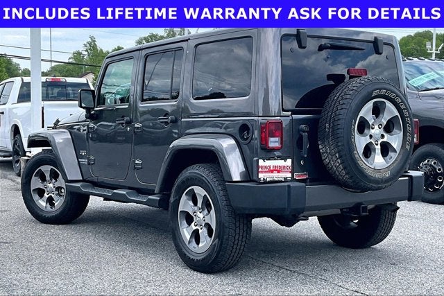 2017 Jeep Wrangler Unlimited Sahara 4x4
