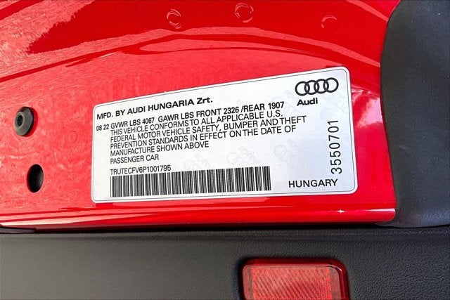 2023 Audi TT Roadster 45 TFSI quattro S tronic