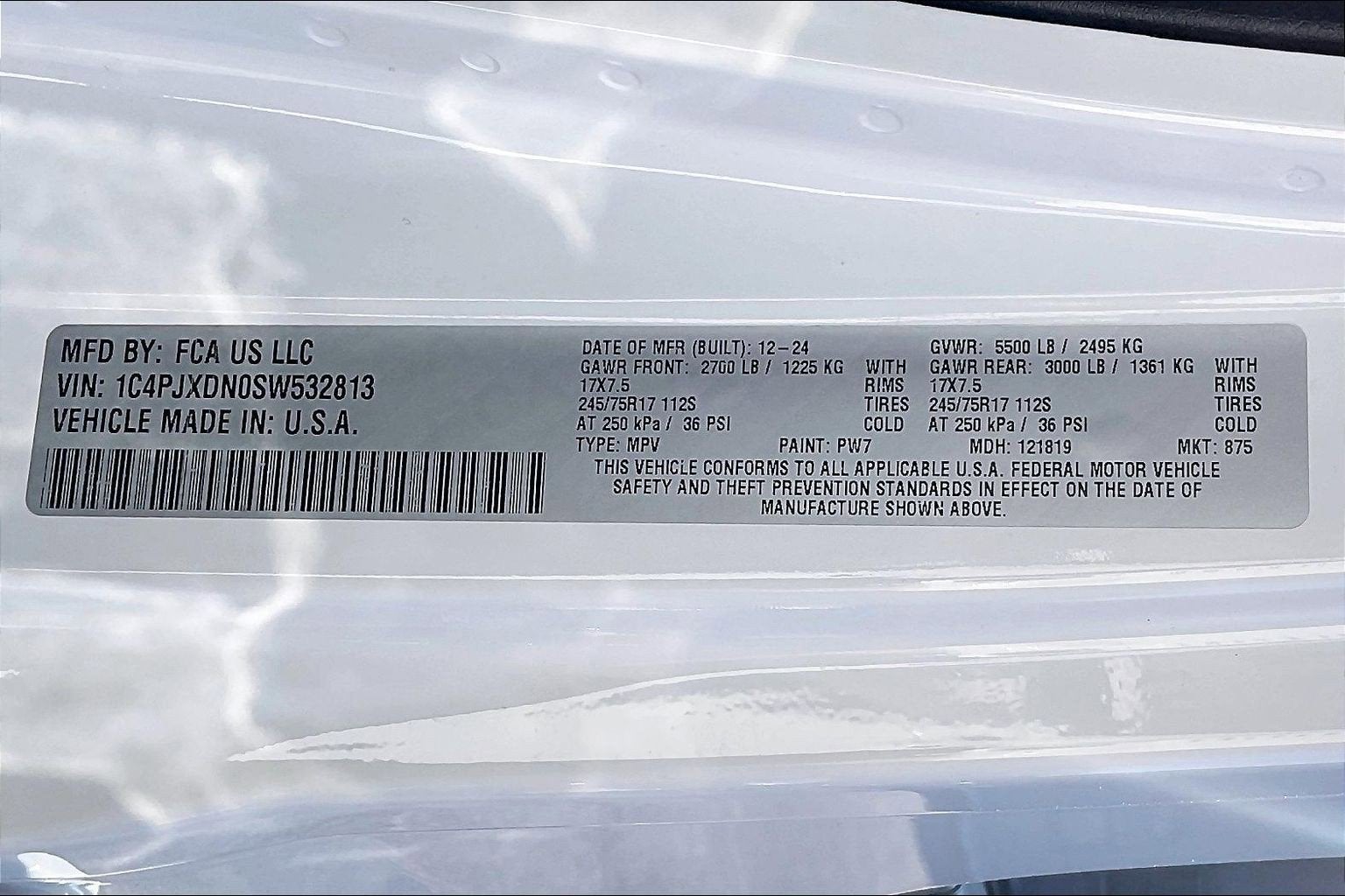 2025 Jeep Wrangler Sport S