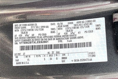 2020 Ford Super Duty F-250 SRW XL