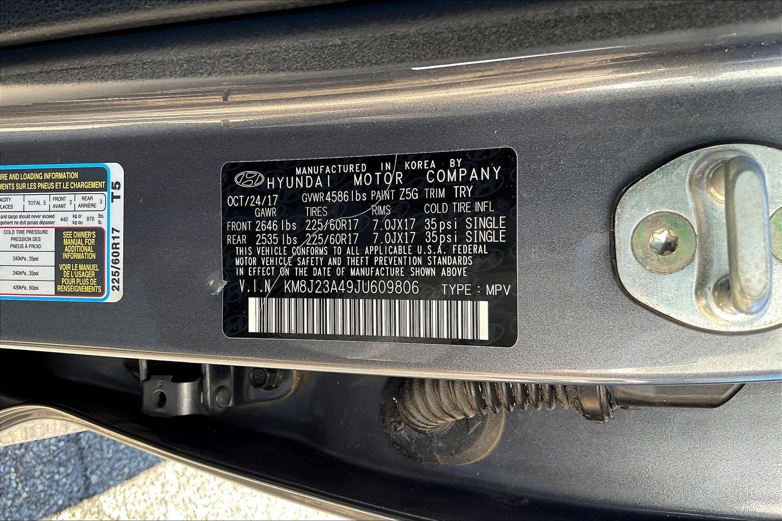 2018 Hyundai Tucson SE