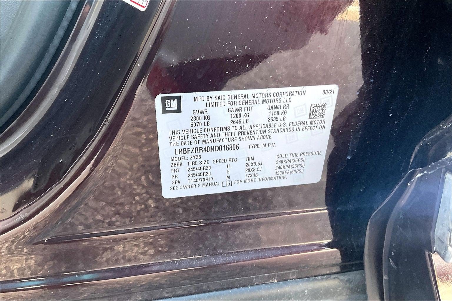 2022 Buick Envision Avenir