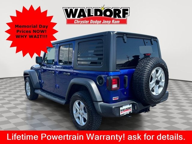 2018 Jeep Wrangler Unlimited Sport S 4x4
