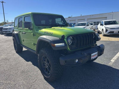 2026 Jeep Wrangler WRANGLER 4-DOOR WILLYS