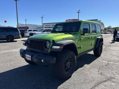 2026 Jeep Wrangler WRANGLER 4-DOOR WILLYS