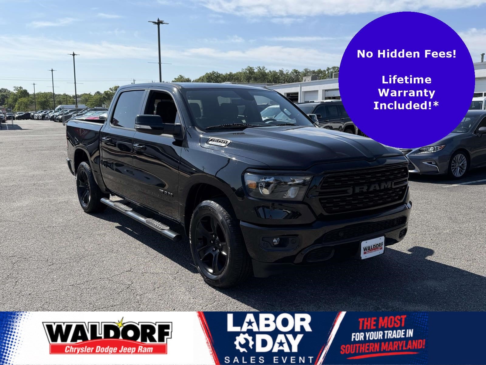 2022 RAM 1500 Big Horn Crew Cab 4x4 5'7' Box