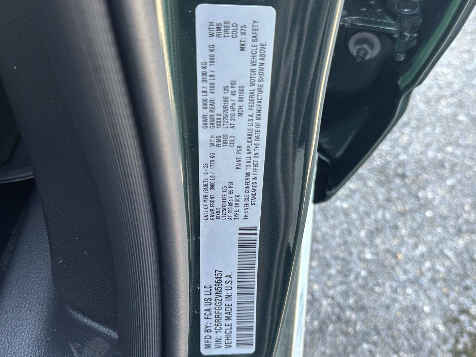 2027 RAM Ram 1500 RAM 1500 WARLOCK CREW CAB 4X4 5'7' BOX