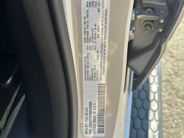 2022 RAM 1500 Big Horn Quad Cab 4x4 6'4' Box