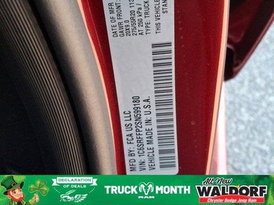 2025 RAM Ram 1500 RAM 1500 BIG HORN CREW CAB 4X4 5'7' BOX