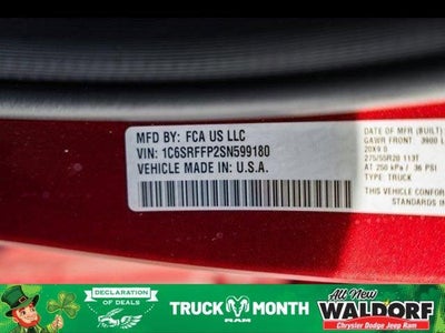 2025 RAM Ram 1500 RAM 1500 BIG HORN CREW CAB 4X4 5'7' BOX