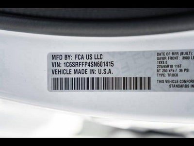 2025 RAM Ram 1500 RAM 1500 BIG HORN CREW CAB 4X4 5'7' BOX