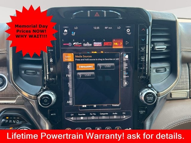 2020 RAM 1500 Laramie Longhorn Crew Cab 4x4 5'7' Box