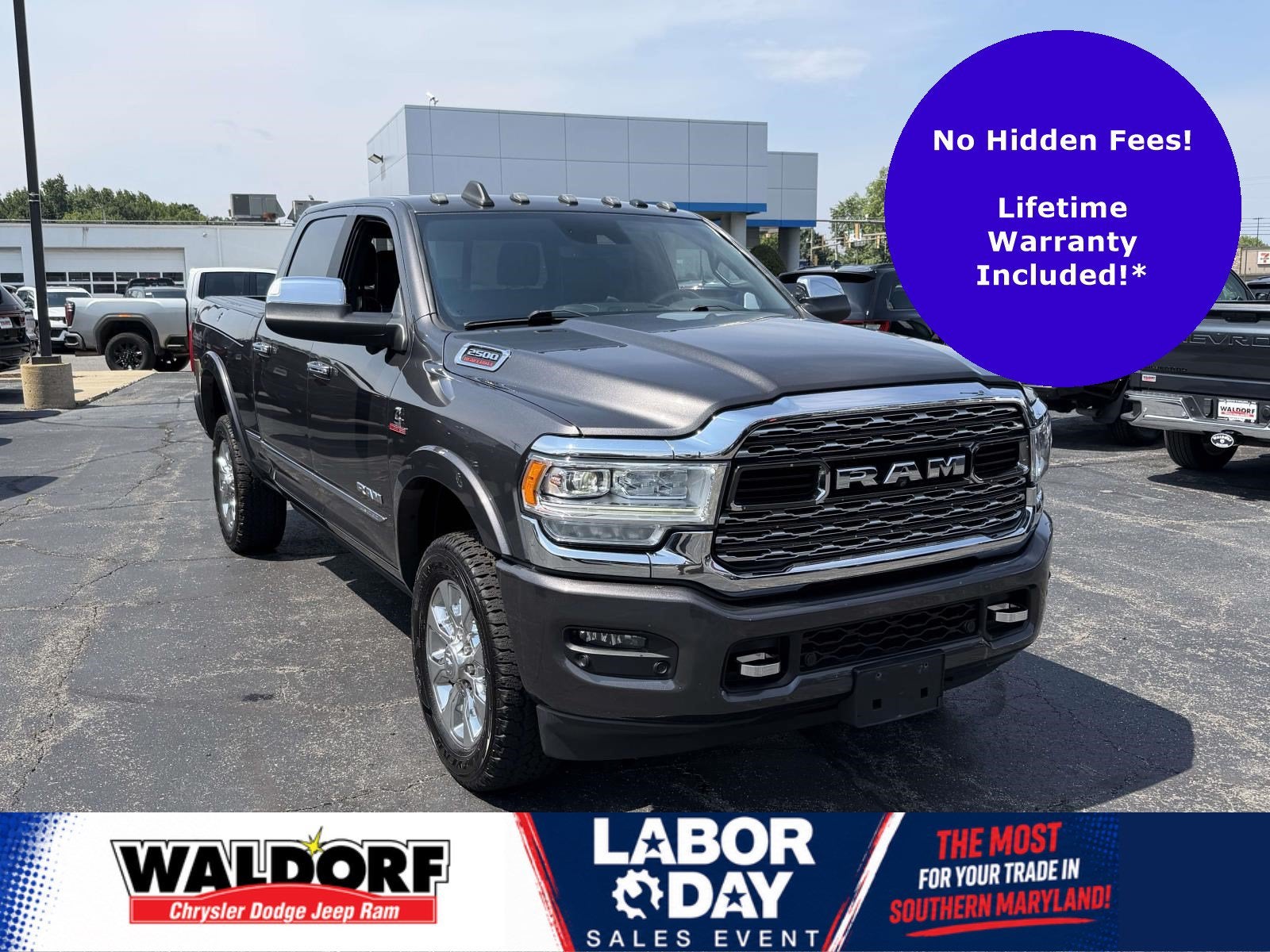 2019 RAM 2500 Limited Crew Cab 4x4 6'4' Box
