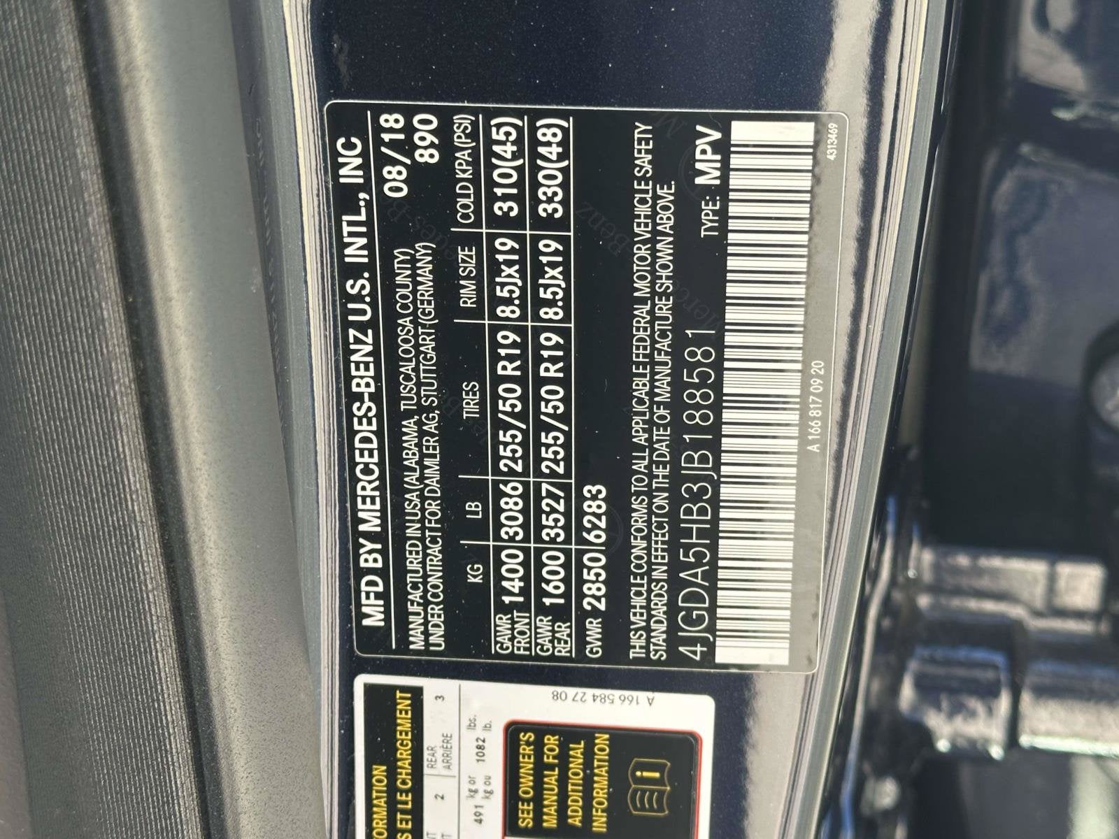 2018 Mercedes-Benz GLE 350 4MATIC®