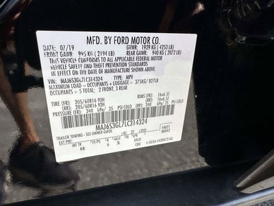 2020 Ford EcoSport SE
