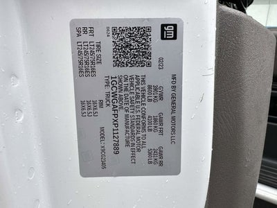 2023 Chevrolet Express Cargo Van Work Van