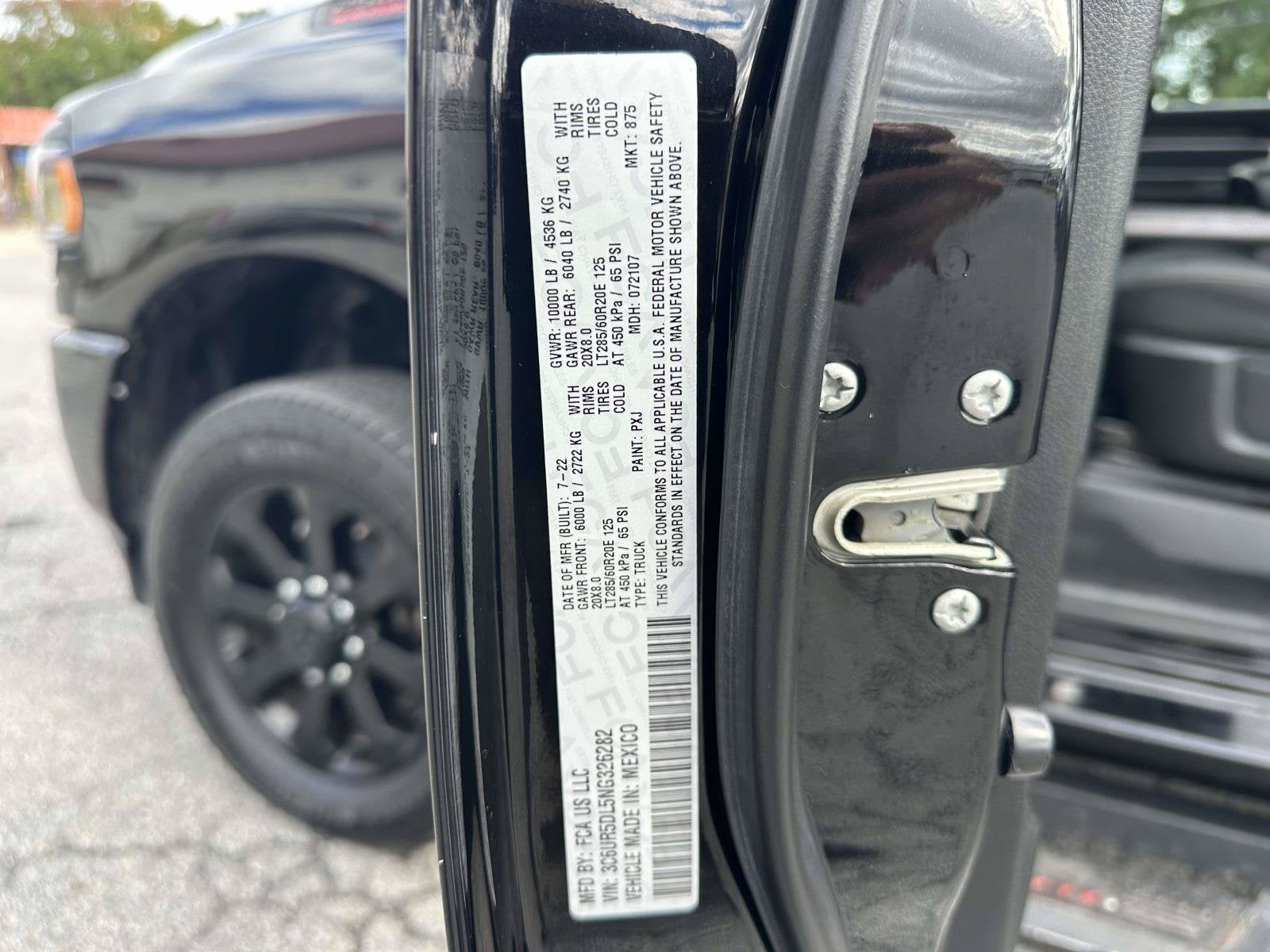 2022 RAM 2500 Big Horn