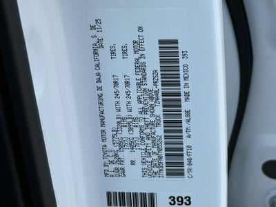 2026 Toyota Tacoma 2WD Base