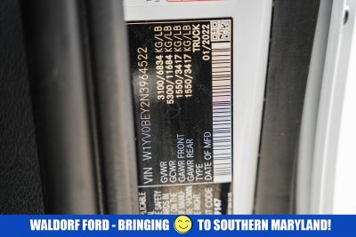 2022 Mercedes-Benz Metris Cargo Van 126 WB Cargo