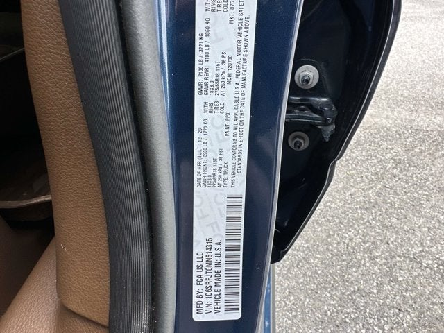2021 RAM 1500 Laramie