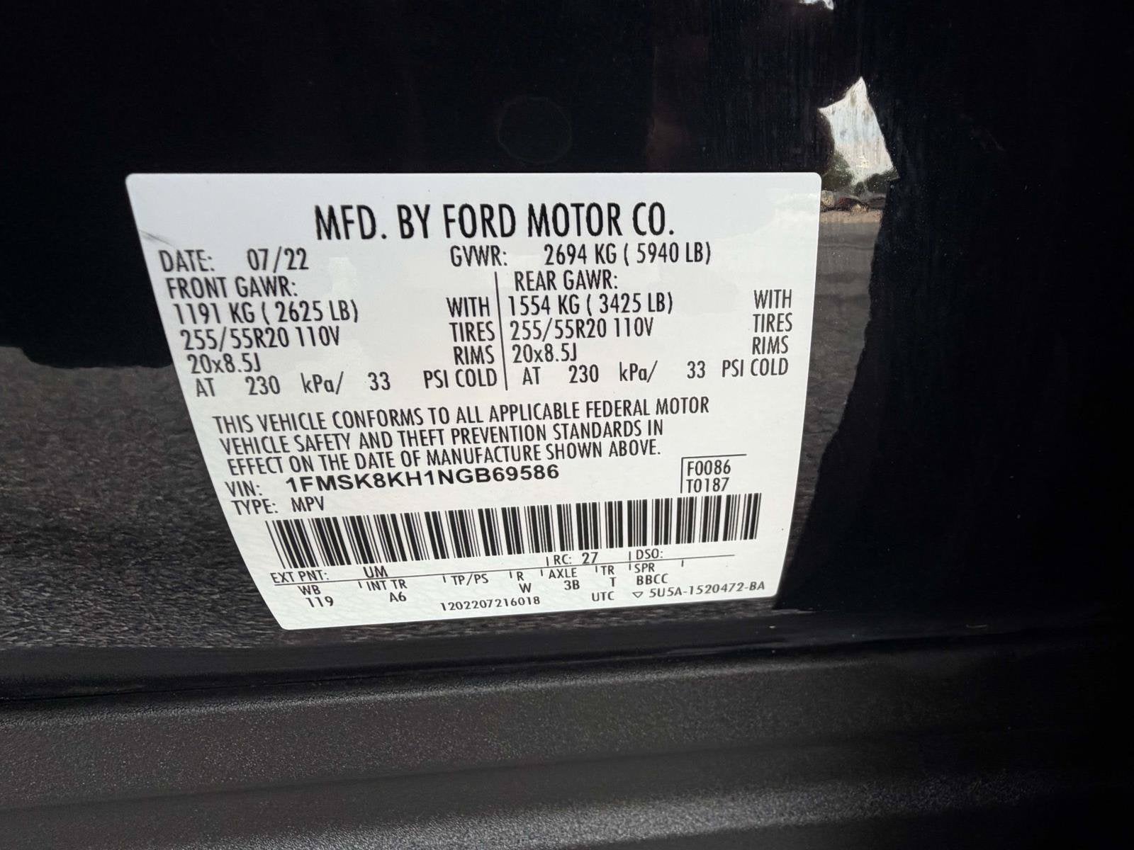 2022 Ford Explorer ST-Line