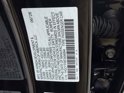 2026 Honda Accord Sedan SE