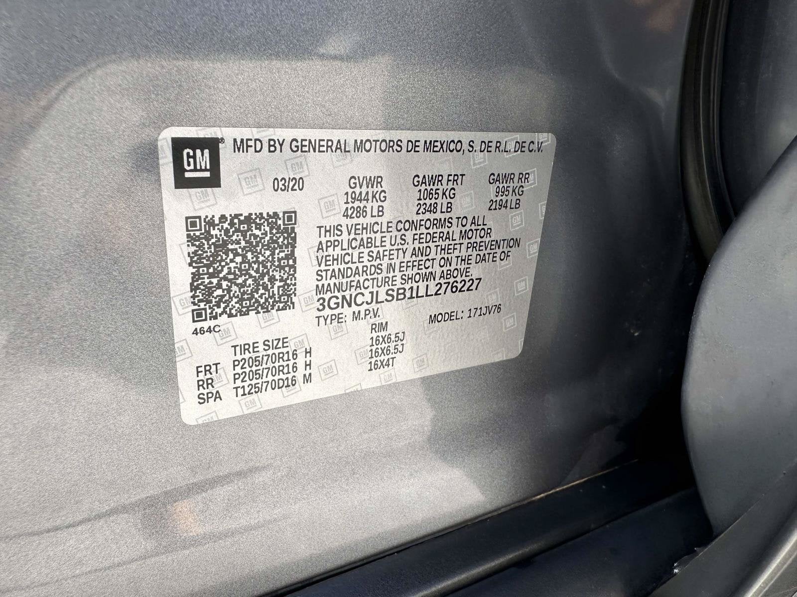 2020 Chevrolet Trax LT