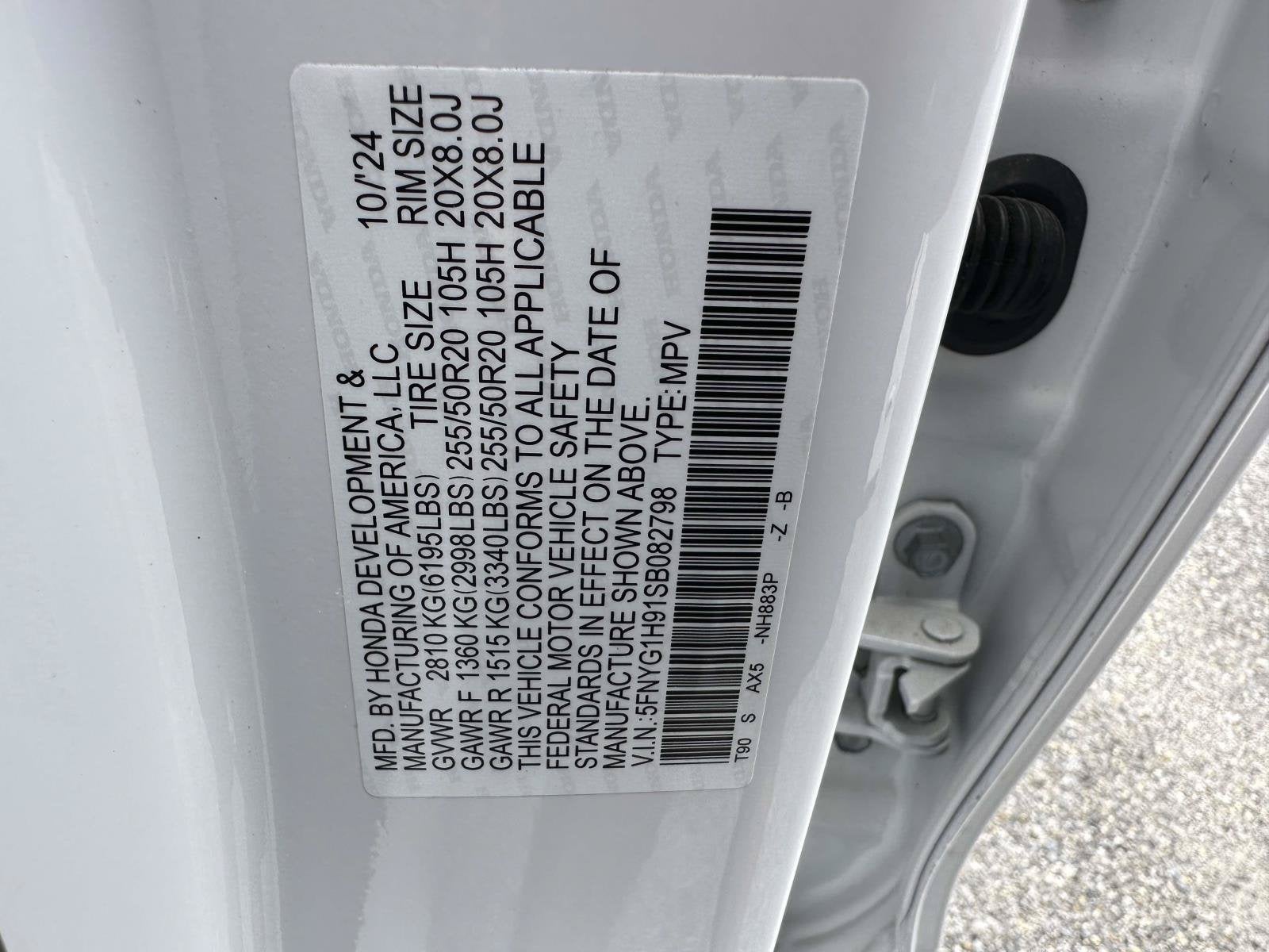 2025 Honda Pilot Black Edition