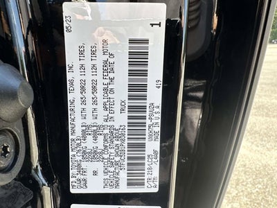 2023 Toyota Tundra 4WD Capstone Hybrid
