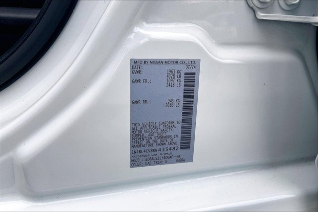 2024 Nissan Altima 2.5 SR