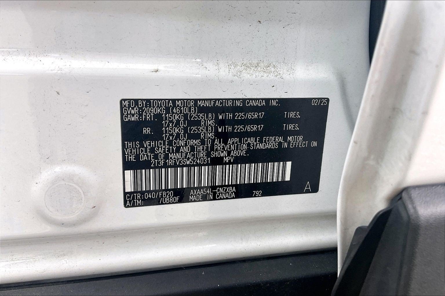 2025 Toyota RAV4 LE
