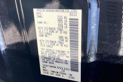 2022 Nissan Rogue SV